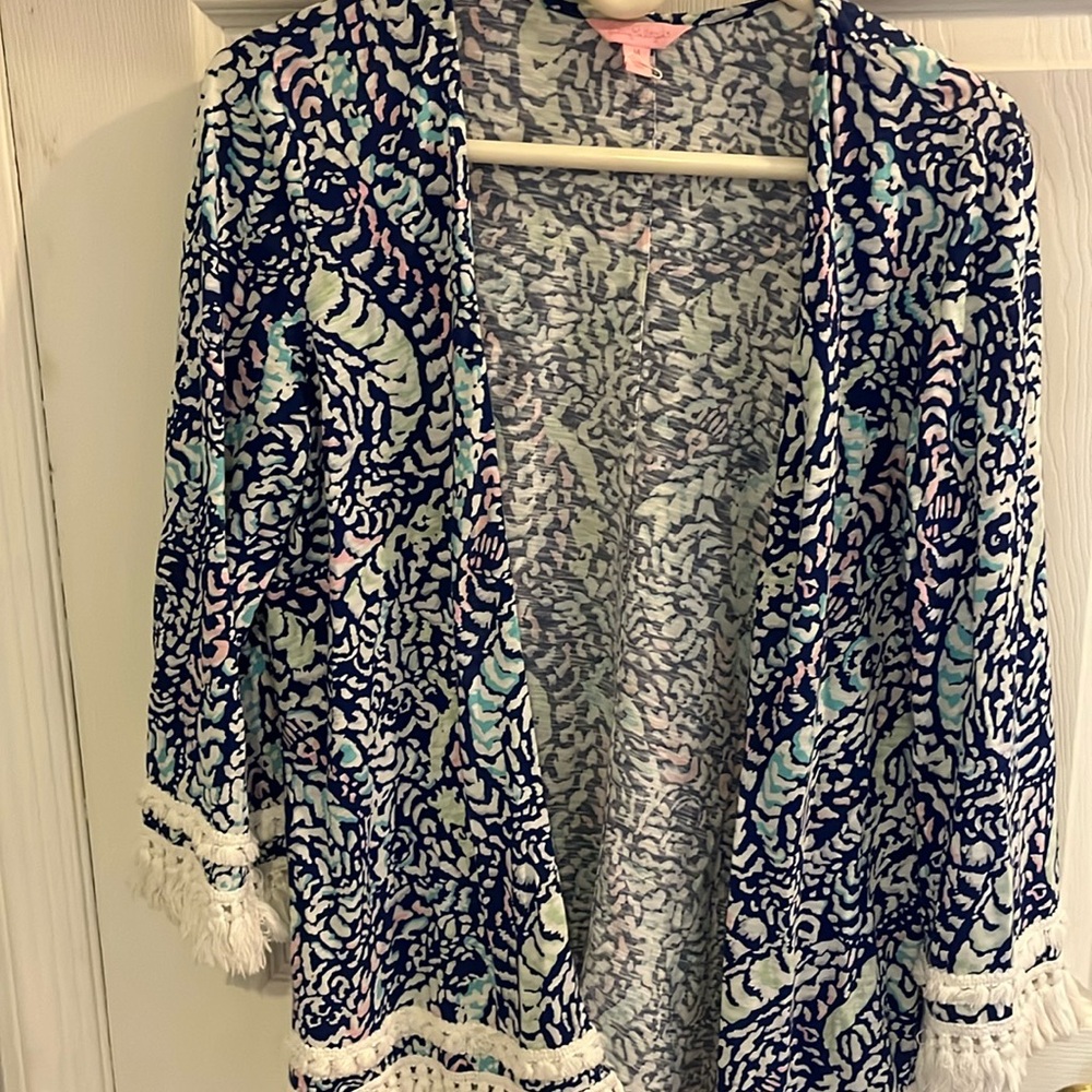 Lilly Pulitzer cardigan/slipover